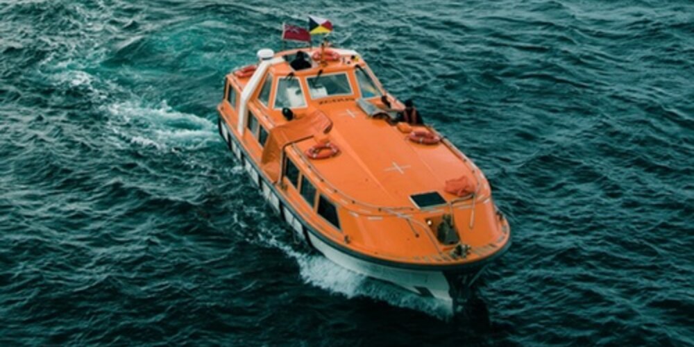 Lifeboat overboard...